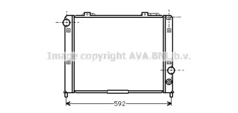 Теплообменник AVA QUALITY COOLING AL2053