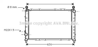 Теплообменник AVA QUALITY COOLING AL2055