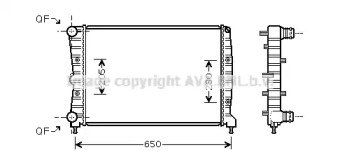 Теплообменник AVA QUALITY COOLING AL2087