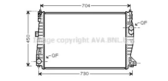 Теплообменник AVA QUALITY COOLING AL2101