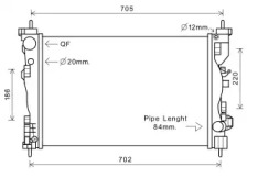 Теплообменник AVA QUALITY COOLING AL2120