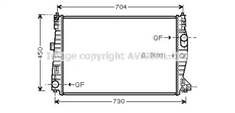 Теплообменник AVA QUALITY COOLING AL2132