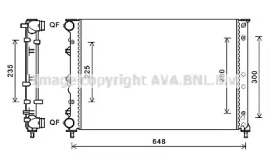 Теплообменник AVA QUALITY COOLING AL2144