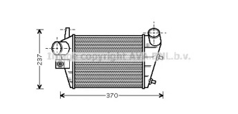 Теплообменник AVA QUALITY COOLING AL4085