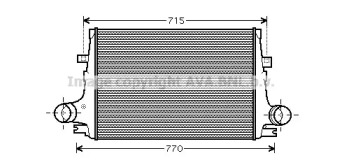 Теплообменник AVA QUALITY COOLING AL4096