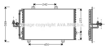 Конденсатор AVA QUALITY COOLING AL5060