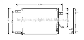 Конденсатор AVA QUALITY COOLING AL5080