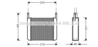 Теплообменник AVA QUALITY COOLING AL6033