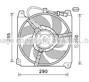 Вентилятор AVA QUALITY COOLING AL7023