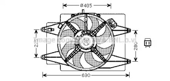 Вентилятор AVA QUALITY COOLING AL7509