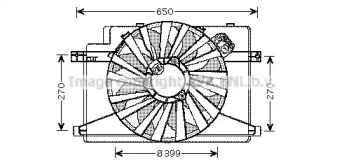 Вентилятор AVA QUALITY COOLING AL7510