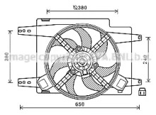 Вентилятор AVA QUALITY COOLING AL7522