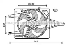 Вентилятор AVA QUALITY COOLING AL7524