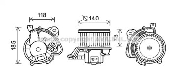 Электродвигатель AVA QUALITY COOLING AL8135