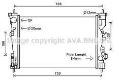 Теплообменник AVA QUALITY COOLING ALA2120