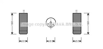 Осушитель AVA QUALITY COOLING ALD099