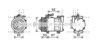 Компрессор AVA QUALITY COOLING ALK122