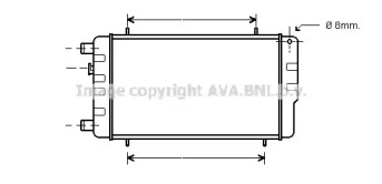 Теплообменник AVA QUALITY COOLING AU2004