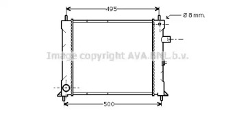 Теплообменник AVA QUALITY COOLING AU2097