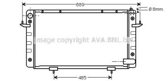 Теплообменник AVA QUALITY COOLING AU2099