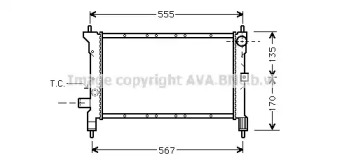 Теплообменник AVA QUALITY COOLING AU2100