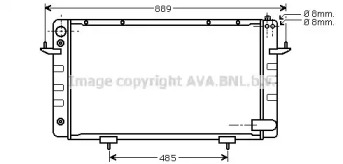 Теплообменник AVA QUALITY COOLING AU2101