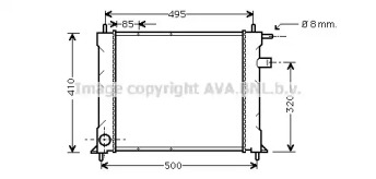 Теплообменник AVA QUALITY COOLING AU2110