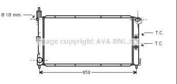 Теплообменник AVA QUALITY COOLING AU2112