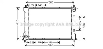 Теплообменник AVA QUALITY COOLING AU2149