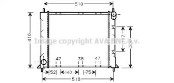 Теплообменник AVA QUALITY COOLING AU2150