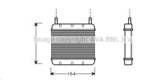 Теплообменник AVA QUALITY COOLING AU6053