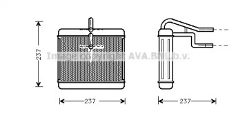 Теплообменник AVA QUALITY COOLING AU6060