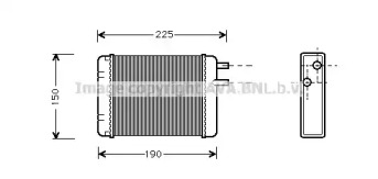 Теплообменник AVA QUALITY COOLING AU6083