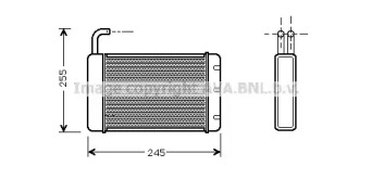 Теплообменник AVA QUALITY COOLING AU6086