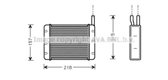 Теплообменник AVA QUALITY COOLING AU6089