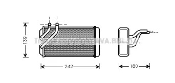 Теплообменник AVA QUALITY COOLING AU6106