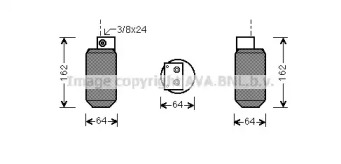 Осушитель AVA QUALITY COOLING AUD036