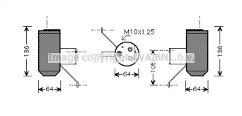 Осушитель AVA QUALITY COOLING AUD210