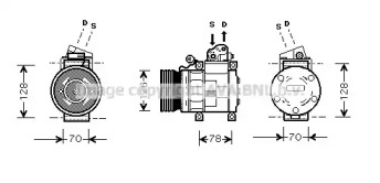 Компрессор AVA QUALITY COOLING AUK037