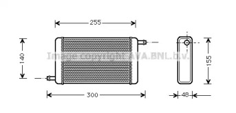 Теплообменник AVA QUALITY COOLING BD6007