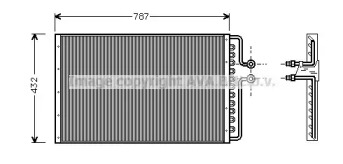 Конденсатор AVA QUALITY COOLING BK5011