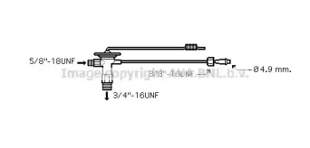 Клапан AVA QUALITY COOLING BW1358