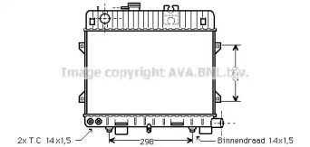 Теплообменник AVA QUALITY COOLING BW2072