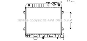 Теплообменник AVA QUALITY COOLING BW2075