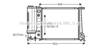 Теплообменник AVA QUALITY COOLING BW2082