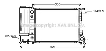 Теплообменник AVA QUALITY COOLING BW2084