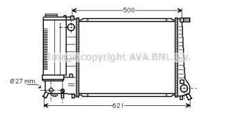 Теплообменник AVA QUALITY COOLING BW2101