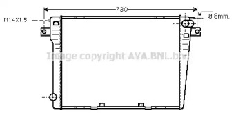 Теплообменник AVA QUALITY COOLING BW2109