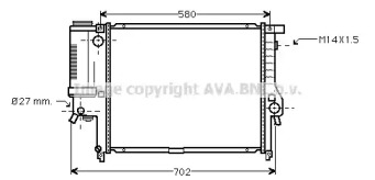 Теплообменник AVA QUALITY COOLING BW2121