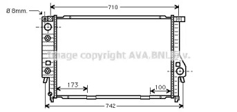 Теплообменник AVA QUALITY COOLING BW2134